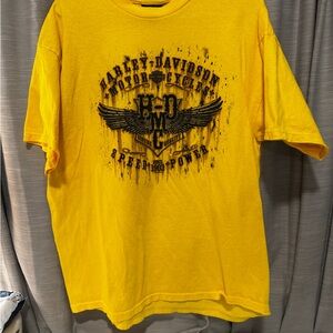 Harley-Davidson Vibrant Yellow Tee